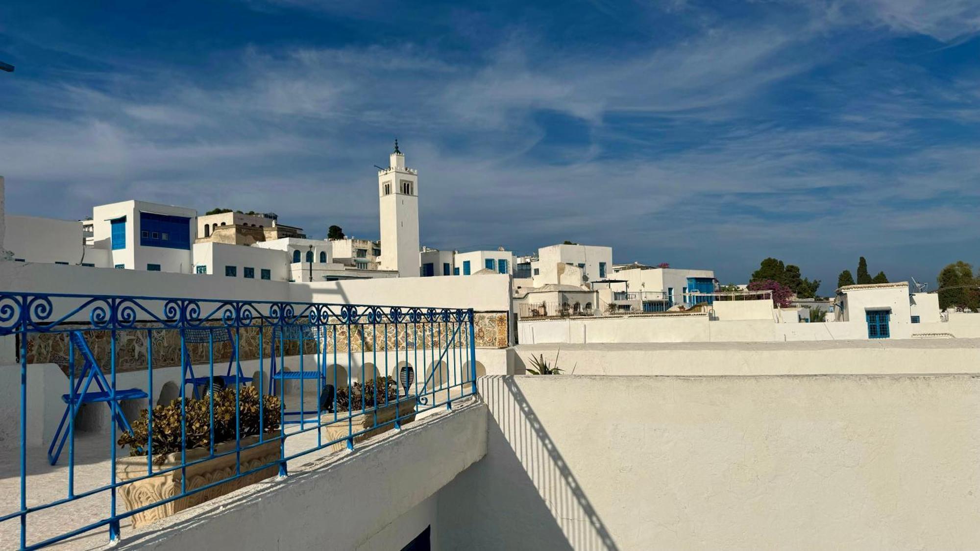 Panoramic 360 Degrees View Sidi Bousaid Sidi Bou Ali Exteriör bild