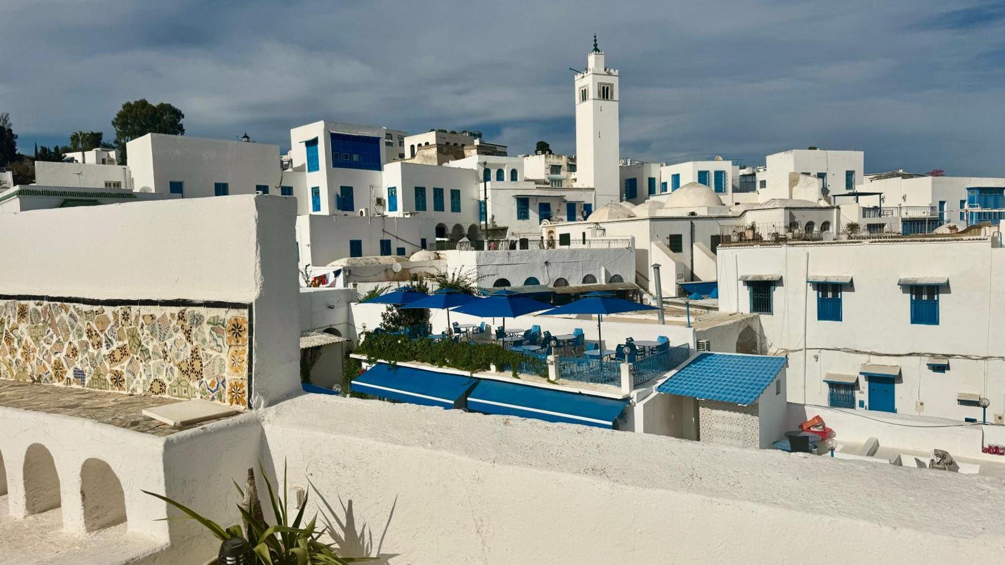 Panoramic 360 Degrees View Sidi Bousaid Sidi Bou Ali Exteriör bild
