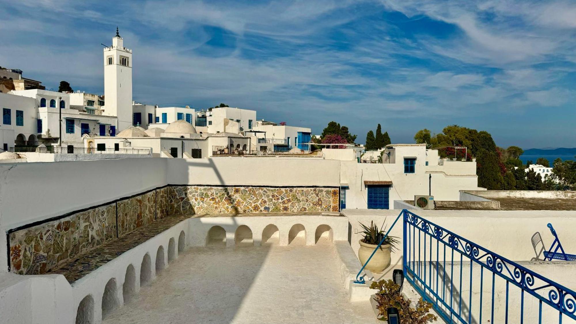 Panoramic 360 Degrees View Sidi Bousaid Sidi Bou Ali Exteriör bild